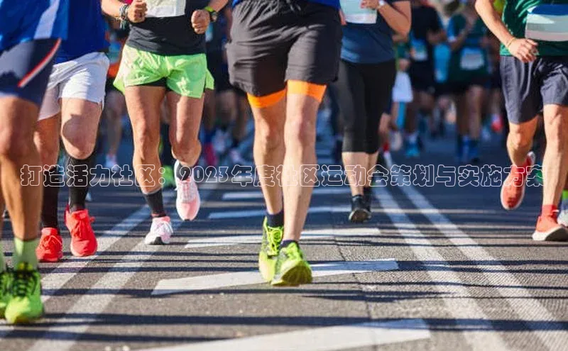 打造活力社区：2023年度社区运动会策划与实施方案